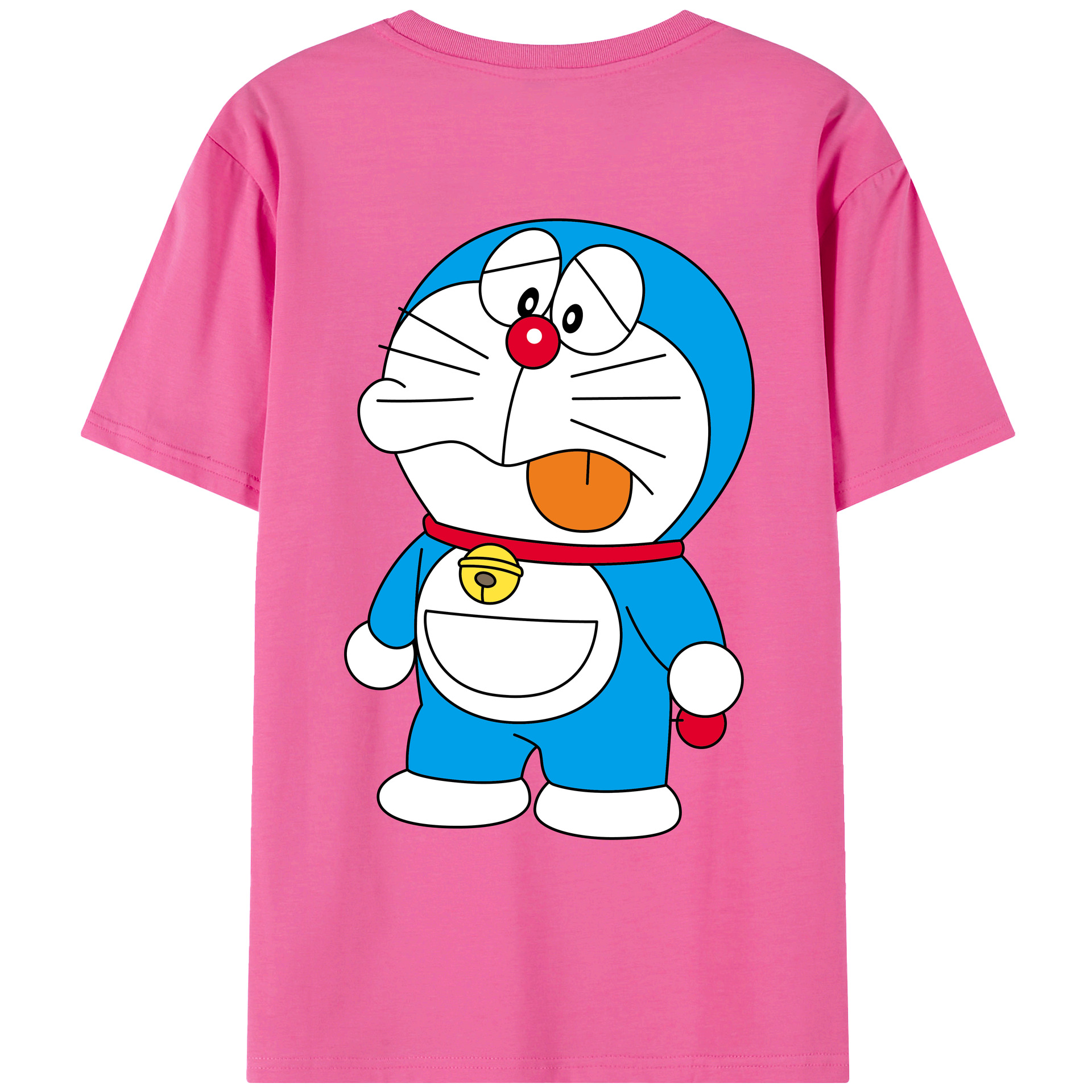 （画像用） ドラえもん Doraemon レディース半袖Tシャツ(バックプリント)